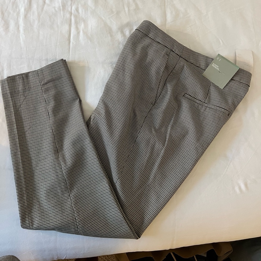 NWT black and tan slacks